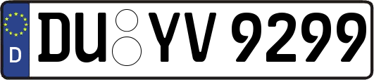 DU-YV9299