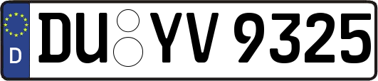 DU-YV9325