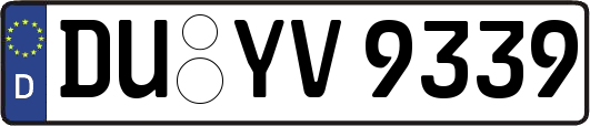 DU-YV9339