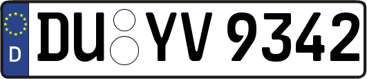 DU-YV9342