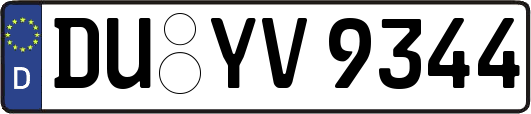 DU-YV9344