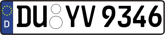 DU-YV9346