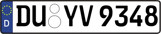 DU-YV9348