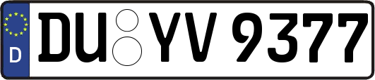 DU-YV9377