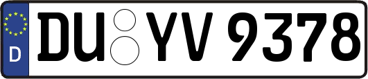 DU-YV9378
