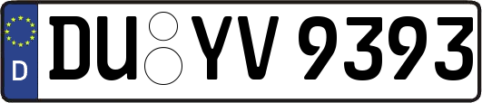 DU-YV9393