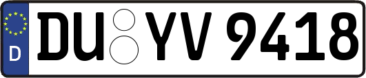 DU-YV9418