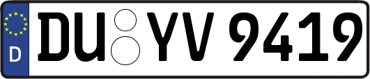 DU-YV9419