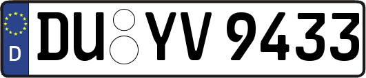DU-YV9433