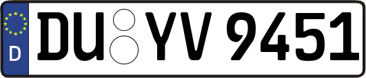 DU-YV9451