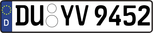 DU-YV9452