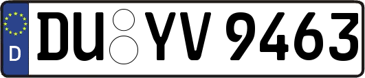 DU-YV9463