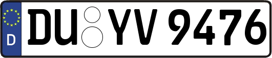 DU-YV9476
