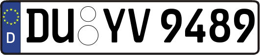 DU-YV9489