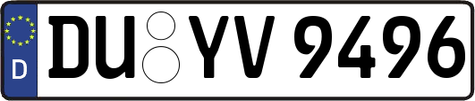 DU-YV9496