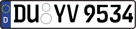 DU-YV9534