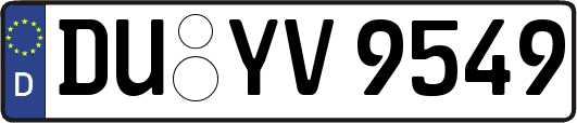 DU-YV9549