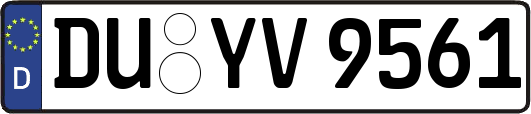 DU-YV9561