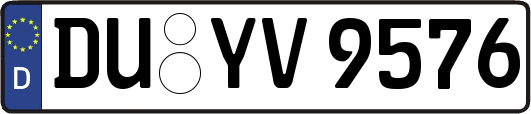 DU-YV9576