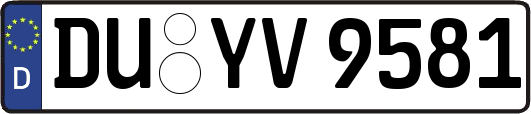 DU-YV9581