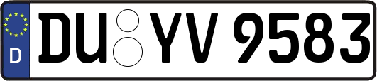 DU-YV9583