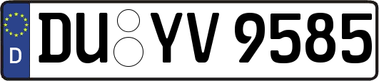 DU-YV9585