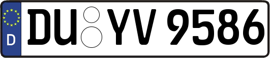 DU-YV9586