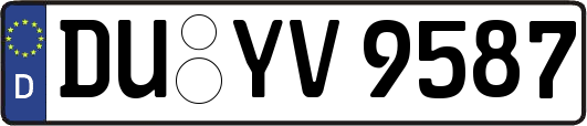 DU-YV9587