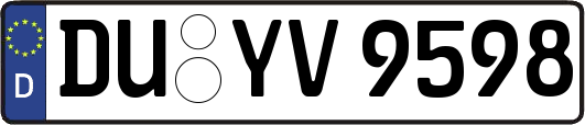 DU-YV9598