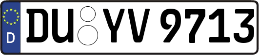 DU-YV9713