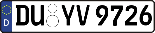 DU-YV9726