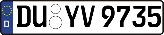 DU-YV9735