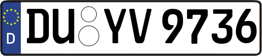 DU-YV9736