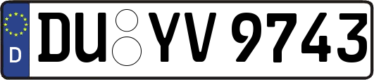 DU-YV9743