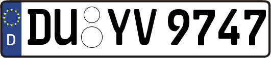 DU-YV9747
