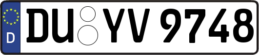 DU-YV9748