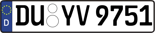 DU-YV9751