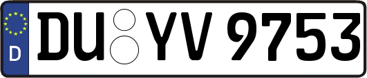 DU-YV9753