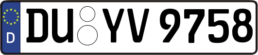 DU-YV9758