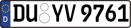 DU-YV9761