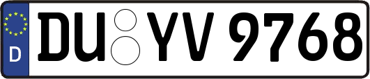 DU-YV9768