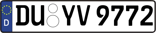 DU-YV9772