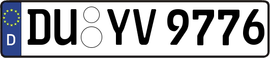 DU-YV9776