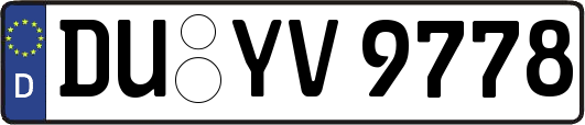 DU-YV9778