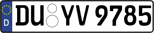 DU-YV9785
