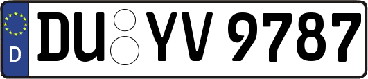 DU-YV9787