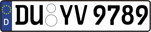 DU-YV9789