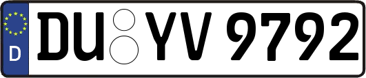 DU-YV9792
