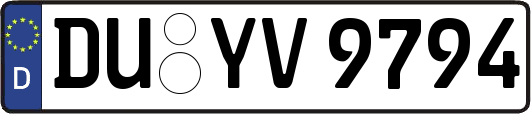 DU-YV9794