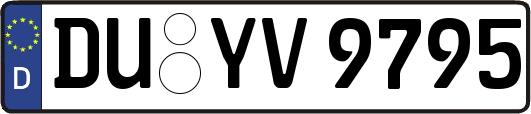 DU-YV9795